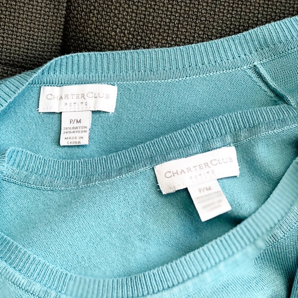 Teal Cardi Set - Picture 2 of 4